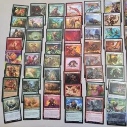 Deck of Magic Commander Cards =***DINOSAURS*** Zacama, Primal Calamity Tribal - Image 3