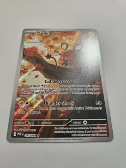 POKEMON english Dedenne 093/88 Mega Evolution Perfect Order Full Art Rare Card - Image 2