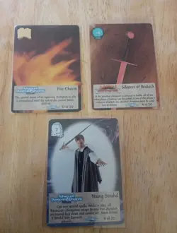 Spellfire Lot of 3 artifact chase cards - Image 1
