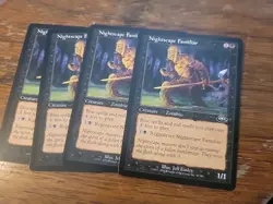 4x Nightscape Familiar Planeshift Pauper Magic The Gathering Card MTG Black Set - Image 1