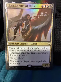 2020 MAGIC THE GATHERING COMMANDER LEGENDS 606 LIESA, SHROUD OF DUSK FOIL-ETCHED - Image 2