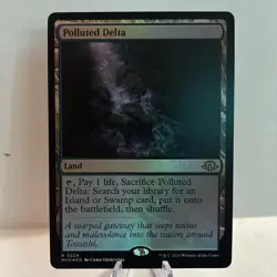 Polluted Delta Foil - Modern Horizons 3 MTG Magic the Gathering - Image 1