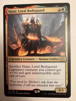 Hajar, Loyal Bodyguard - 211 - BRO - NM - MTG - Magic the Gathering - Image 1
