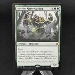 Magic the Gathering - Ancient Greenwarden - Zendikar Rising 178/280 -Regular MTG - Image 1