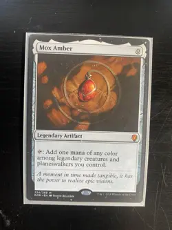 Mox Amber Dominaria Legendary Artifact Mythic Regular 224 Wizards of the Coast - Image 1
