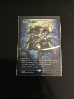 Turtles in Time (Showcase) Teenage Mutant Ninja Turtles Foil Free Shipping - Image 1