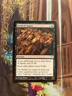 Bond of Agony [Dissension] Magic MTG NM - Image 1