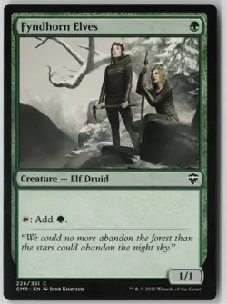 Fyndhorn Elves Commander Legends 228 NM C - Image 1