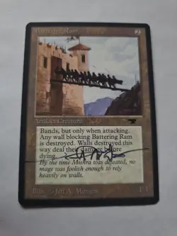Battering Ram Artist Proof SIGNED By Jeff A. Menges Mtg - Image 1