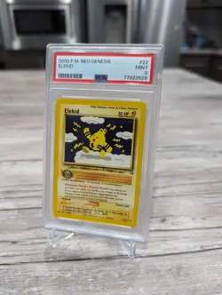Elekid PSA 9 22/111 Non Holo Neo Genesis 2000 Pokemon Card near mint ⚡ - Image 2