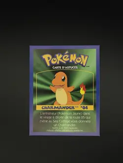 Pokemon Kellogg Game Tip Card Charmander #04 - Image 2