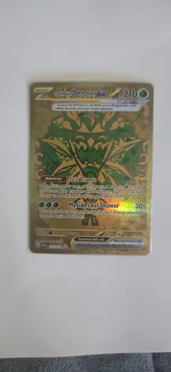Pokemon TCG Teal Mask Ogerpon EX Prismatic Evolutions 177/131 Gold - Image 1