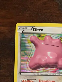Pokemon TCG Ditto Holo Rare Boundaries Crossed 108/149 Pokemon Card L1 - Image 2