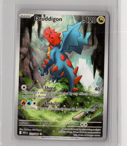 Druddigon - 151/086 - Pokemon TCG White Flare Illustration Rare NM - Image 1