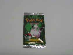 POKEMON JUNGLE ORIGINAL RARE 1999 BASE SET EMPTY WRAPPER FREE SHIPPING - Image 2