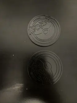 Pokemon TCG Psychic & Lightning Energy Type Jumbo Coins 151 Tins - Image 2