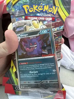 Pokemon TCG Gengar GameStop Promo Card 050/088 HP 130 Mind Jack English - Image 1