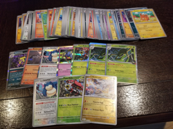 Pokemon TCG Modern Lot over 100 cards Holos & Reverses MINT English - Image 1