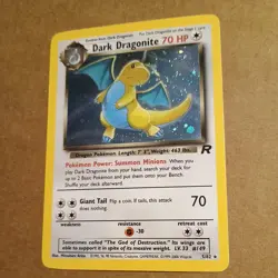 Pokemon Dark Dragonite 5/82 Team Rocket Holo - Image 3