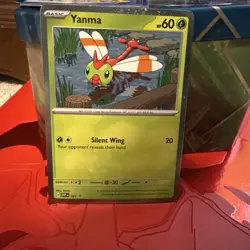 Yanma 185 SVP Black Star Promo NM Pokemon Sv: Journey Together - Image 1