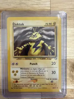 Pokemon - Electabuzz 33/111 Neo Genesis LP French Elektek - Image 1