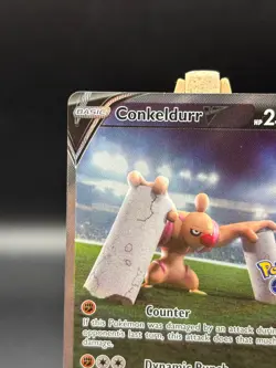 Pokemon TCG Conkeldurr V Pokemon GO Alt Art Holo Rare Mint 074/078 (P9) - Image 3