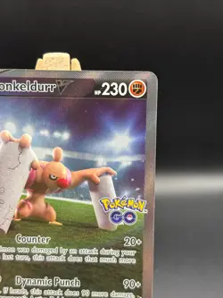 Pokemon TCG Conkeldurr V Pokemon GO Alt Art Holo Rare Mint 074/078 (P9) - Image 4