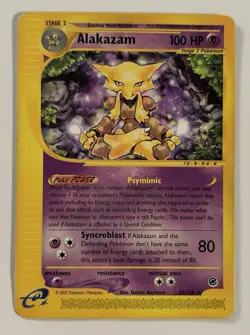 Expedition 033/165 Alakazam Pokemon TCG LP - Image 1