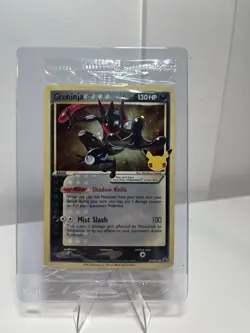 Pokemon TCG Greninja Gold Star SWSH144 Celebrations Black Star Promo Card Sealed - Image 5