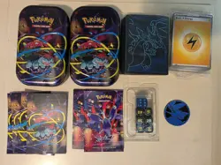 Pokemon Accessories Sleeves Dice Coins Deck Boxes Tins - Image 1