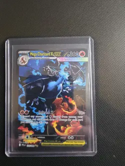 Pokemon Mega Charizard X ex SIR 125/094 - Phantasmal Flames Excellent ENGLISH - Image 1