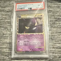 Pokemon TCG Crobat Prime 84/95 Unleashed Ultra Rare Holo PSA 8 - Image 1