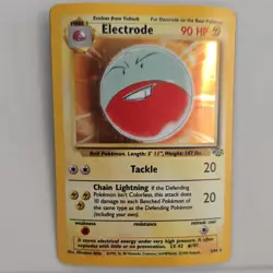 Pokemon Electrode Jungle Holo Rare 2/64 Unlimited 90 HP Stage 1 1999 English - Image 1