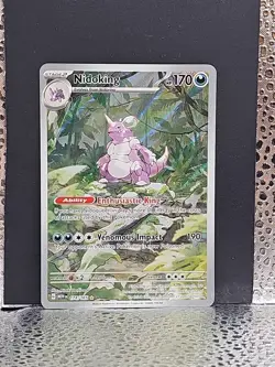 Pokemon SV: Scarlet & Violet 151 Nidoking 174/165 Illustration Rare English - Image 1