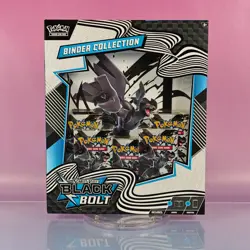 POKEMON SCARLET & VIOLET BLACK BOLT BINDER COLLECTION SEALED - Image 1