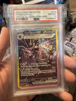 2024 Pokemon Hydreigon ex 240/131 Special Illustration Rare PSA 10 GEM MINT - Image 1