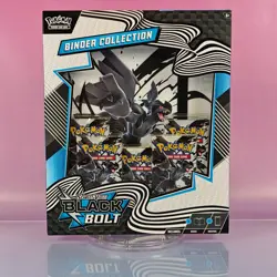POKEMON SCARLET & VIOLET BLACK BOLT BINDER COLLECTION SEALED - Image 1