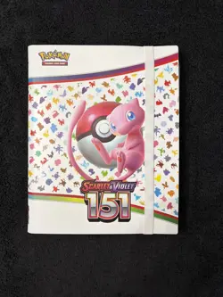 Pokemon 151 Complete Master Base Set 165/165 + EX + Reverse Holo + Mew Binder - Image 1