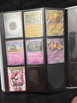 Pokemon 151 Complete Master Base Set 165/165 + EX + Reverse Holo + Mew Binder - Image 2