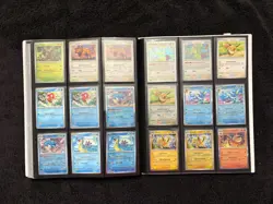 Pokemon 151 Complete Master Base Set 165/165 + EX + Reverse Holo + Mew Binder - Image 4