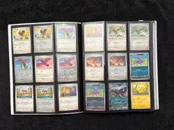 Pokemon 151 Complete Master Base Set 165/165 + EX + Reverse Holo + Mew Binder - Image 5