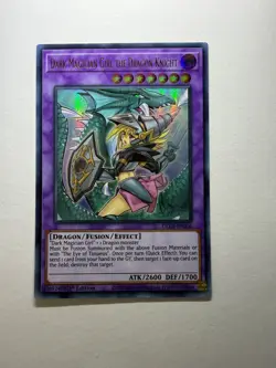 Yugioh - Dark Magician Girl the Dragon Knight (Alt Art) - Ultra - 1st DLCS-EN006 - Image 1