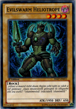 Evilswarm Heliotrope - HA07-EN011 - NM/VLP - Super Rare - 1st ed - Yugioh - Image 1