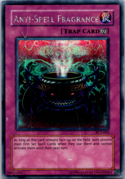 Yu-Gi-Oh! Anti-Spell Fragrance - PCY-002 - Secret Rare - Unlimited Edition - Image 1