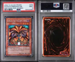 Yu‑Gi‑Oh! Exodia The Forbidden One DDS-003 NA PSA 9 (BGS) Yugioh (NEW cert) - Image 3
