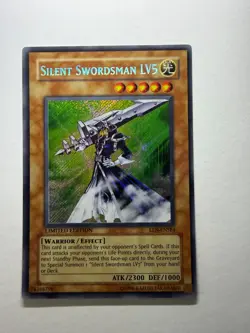 Yugioh - Silent Swordsman LV5 - Secret - Limited - EEN-ENSE4 - LP - Image 1