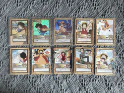 One Piece Carddass Hyper Battle Holo Foil Luffy C112 C428 C520 C221 C399 C516 - Image 1