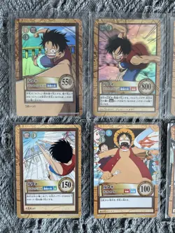One Piece Carddass Hyper Battle Holo Foil Luffy C112 C428 C520 C221 C399 C516 - Image 3