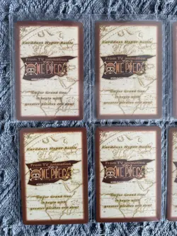 One Piece Carddass Hyper Battle Holo Foil Luffy C112 C428 C520 C221 C399 C516 - Image 4