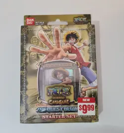 🔥🚀 2005! One Piece CCG The Quest Begins Starter Deck FIRST VINTAGE ORIGINAL - Image 1